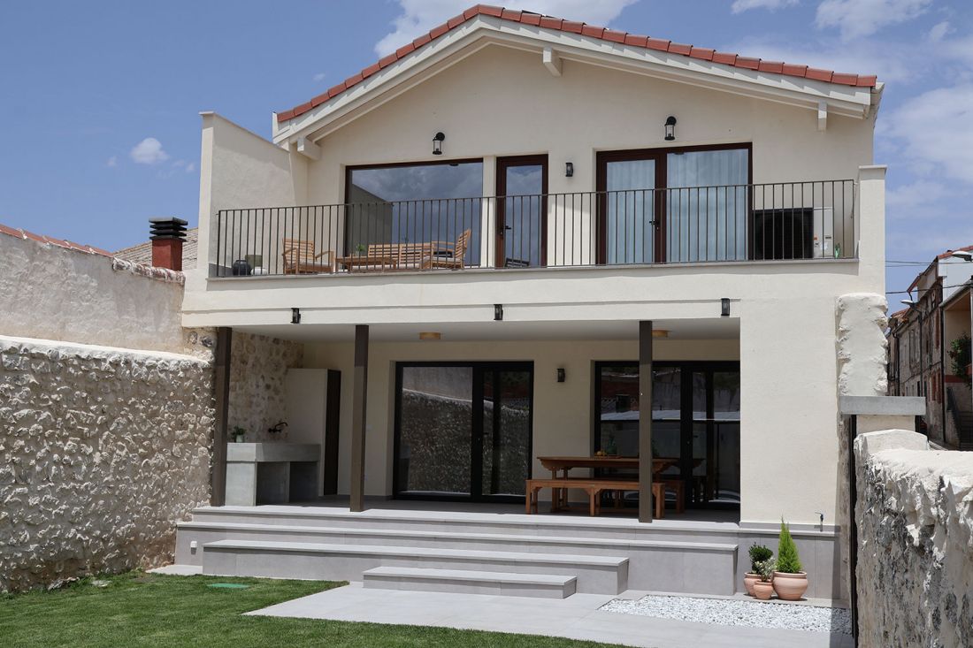 Vista del exterior de la casa